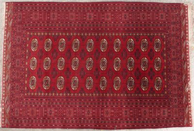 BOUKHARA (Asie Centrale). Important tapis en laine noué main…