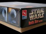 the box of star wars death star figure is open