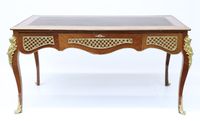 Bureau plat toutes faces de forme rectangulaire en bois de p… (photo 3)