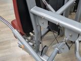 a close up of a machine in a gym