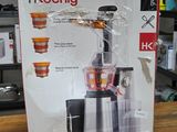 boxed box of a juicer sitting on a table in a store