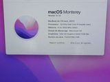 a computer screen with a picture of a macos monkey on it