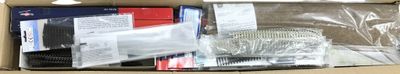 a box with a bunch of items inside of it