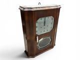 a clock that is sitting on top of a table