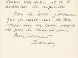 a handwritten letter from person to his mother