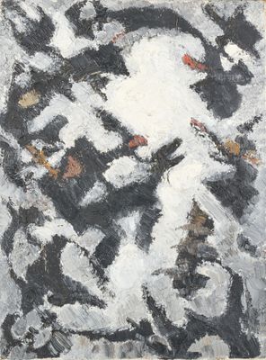 an image of a painting of a group of people in the snow