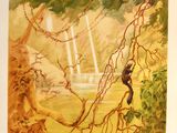une image représentant un singe suspendu à un arbre