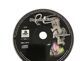 a black cd with a picture of a woman on it