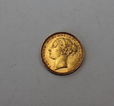 SOUVERAIN en or datée 1880 - Photo 1