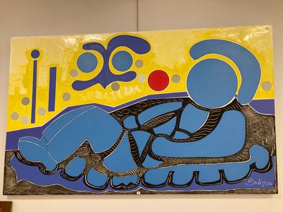 BULYSS Marc (XXe). Volnézis au repos. - Photo 1