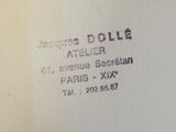 a picture of a close up of a label on a piece of paper