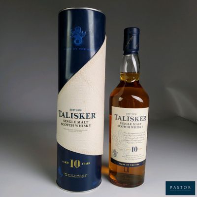talsker 10 year old single malt scotch whisky