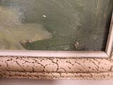 a picture of a picture of a painting on a window sill