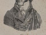 portrait d'un homme en costume, avec une écharpe autour du cou