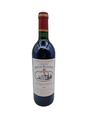 a bottle of wine that is sitting on a table