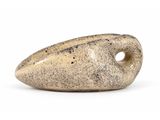 une image représentant un objet en pierre sur fond blanc