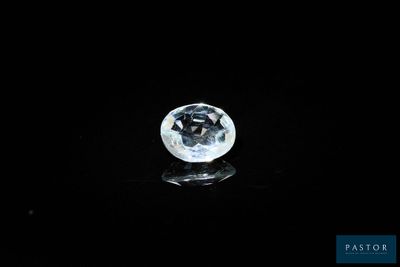 a white diamond on a black background