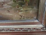une photo d'une photo d'un tableau sur le mur