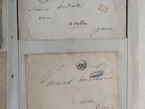 two old envelopes sitting on top of each other