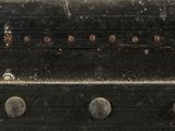 an image of a close up of an old fashioned oven