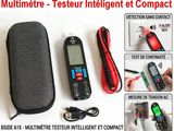 a picture of a multimeter tester intelligent and compact