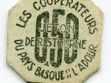une étiquette portant la mention « US Corporation » sur le côté d'un panneau « Stop »