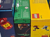 a lot of legos that are stacked on top of each other