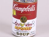 campbell ' s condensed chicken alphabet soup in a can