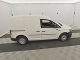 a picture of a white van parked in a garage