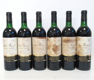 6 Blles CH. BONNET St Emilion GC 1985 - Photo 1