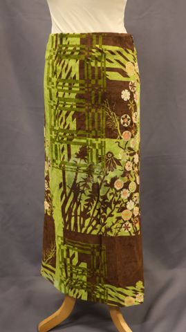 CHRISTIAN LACROIS JEANS – Jupe longue imprimée, doublure imprimée...