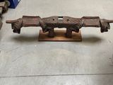 a large piece of wood that is sitting on the floor