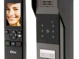 a picture of a cell phone with a picture of a woman on the screen