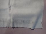 a piece of fabric that has been stitched together
