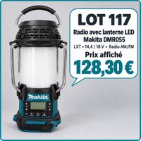 MAKITA. Radio avec lanterne DMR055, sans batterie