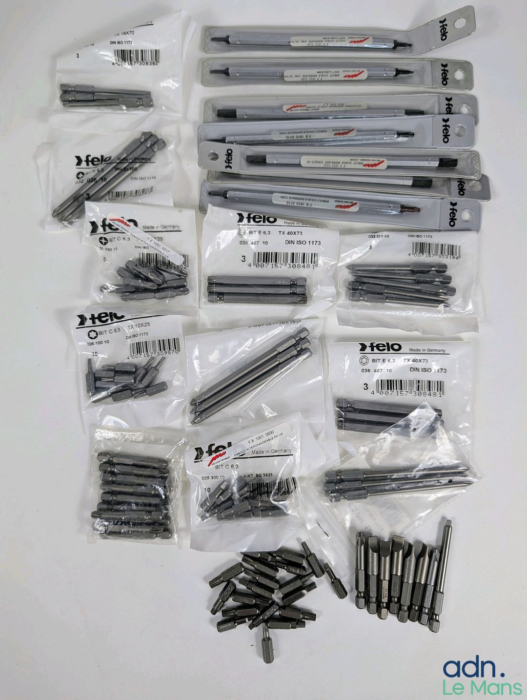 Lot de 100 embouts de la marque FELO.