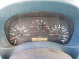 a close up of a speedometer in a car