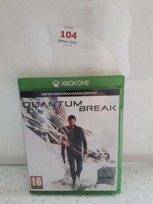 Quantum break xbox one en l'etat
