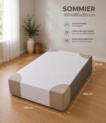 la taille d'un matelas dans une chambre avec un parquet