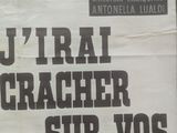a poster on the side of a building that says u - rat cracker sur vos zombies