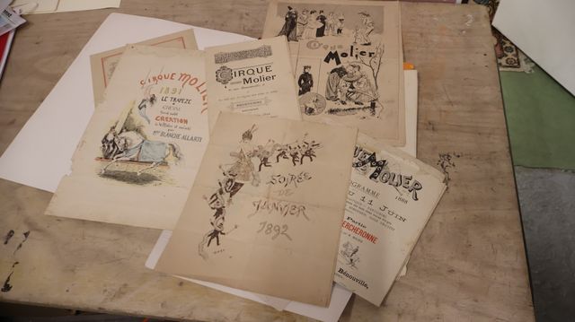 « Cirque Molier » documents