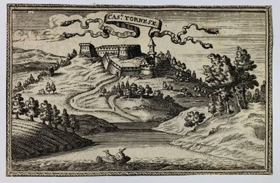 ESTAMPE tirée sur papier vergé d'une gravure à l'eau-forte t…