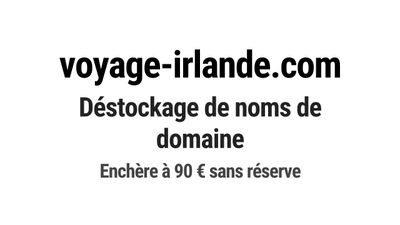Nom de domaine voyage-irlande.com.