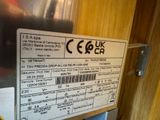a picture of a label on a machine that is not working