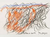a picture of a drawing of a red and black line
