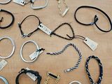 a lot of bracelets that are on a table