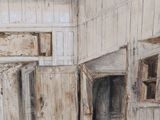 a drawing of a room with a bunch of doors in it