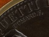 an image of a close up of a clock with a clock face