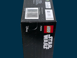 a black box with a lego star wars logo on it