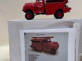 a picture of a picture of a fire truck and a picture of a fire truck